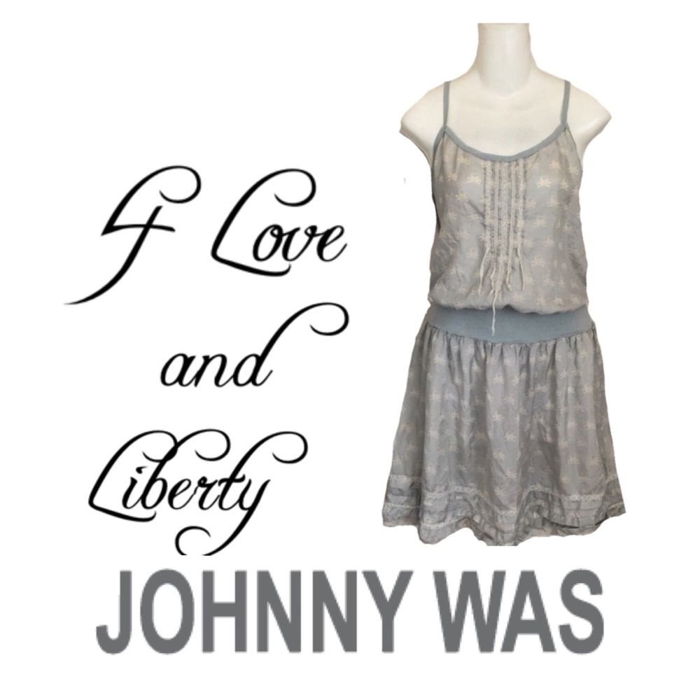 Johnny Was 4 Love & Liberty Silk Camisole Dress
